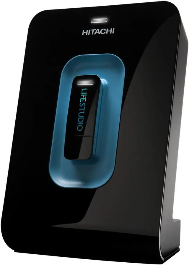 Main image of Hitachi GST LifeStudio Plus 2TB USB 2.0 3.5" External Hard Drive HLSDPUB20001BBB (0S02678) Black