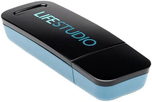 Alt view image 6 of 6 - Hitachi GST LifeStudio Plus 2TB USB 2.0 3.5" External Hard Drive HLSDPUB20001BBB (0S02678) Black