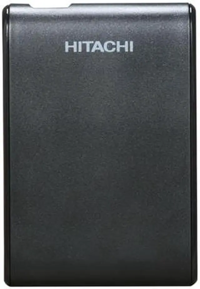 Alt view image 2 of 4 - Hitachi GST X-Series 750GB USB 2.0 2.5" Portable External Hard Drive 0S03061 Black