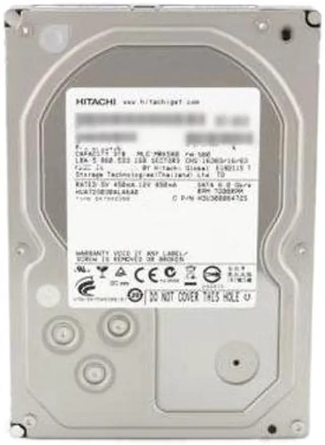 Alt view image 2 of 4 - Hitachi GST Ultrastar 7K3000 HUA723030ALA640 (0F12456-20PK) 3TB 7200 RPM 64MB Cache SATA 6.0Gb/s 3.5" Internal Hard Drive 20PK Bare Drive