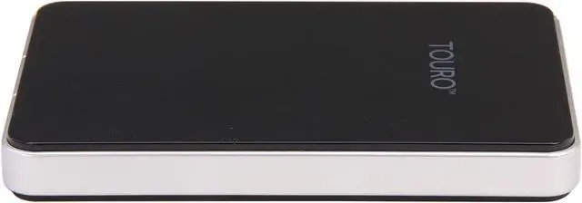 Alt view image 3 of 6 - HGST 500GB Touro Mobile Pro External Hard Drive USB 3.0 Model 0S03105 Black