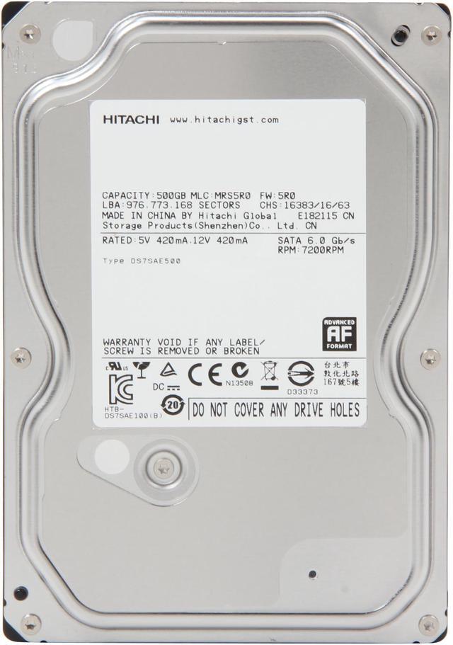 Hitachi GST Deskstar 7K1000.D HDS721050DLE630 (0F13178 Hitachi GST Deskstar 7K1000.D HDS721050DLE630 (0F13178