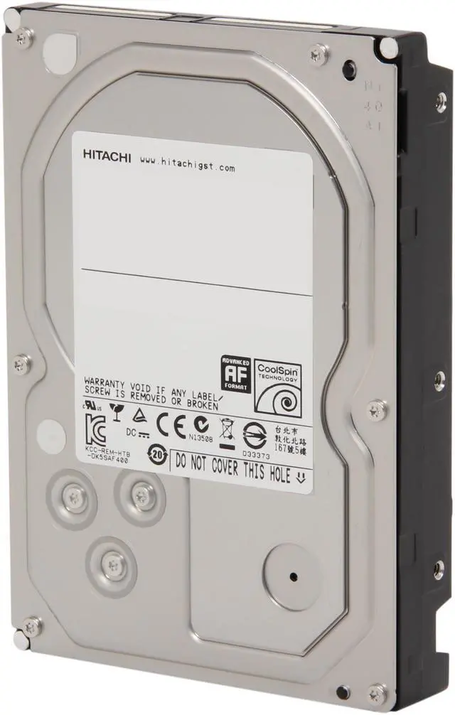 Main image of Hitachi GST H3IK40003254SW (0S03364) 4TB 5400 RPM 32MB Cache SATA 6.0Gb/s 3.5" Internal Hard Drive Bare Drive
