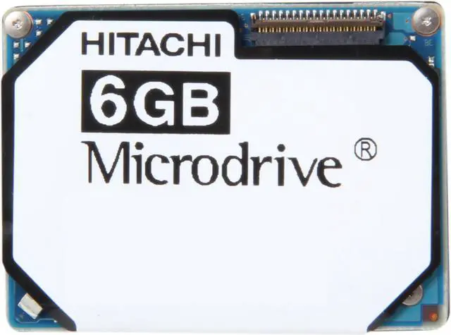 Alt view image 2 of 3 - Hitachi GST Microdrive 3K8 HMS361006M5CE00 6GB 3600 RPM 128KB Cache IDE Ultra ATA33 / ATA-4 1" Internal Hard Drive Bare Drive