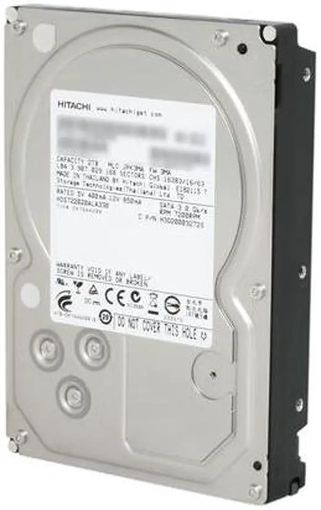 Main image of Hitachi GST Deskstar 7K2000 HDS722020ALA330 (0F10311) 2TB 7200 RPM 32MB Cache SATA 3.0Gb/s 3.5" Internal Hard Drive Bare Drive