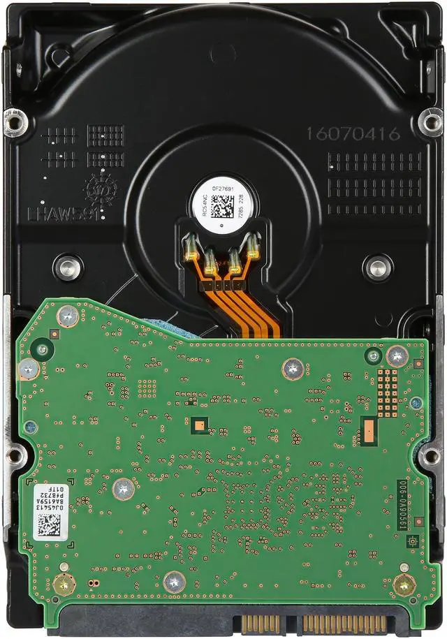 Alt view image 5 of 6 - HGST Deskstar NAS 3.5" 10TB 7200 RPM 256MB Cache SATA 6.0Gb/s High-Performance Hard Drive for Desktop NAS Systems Retail Packaging 0S04037