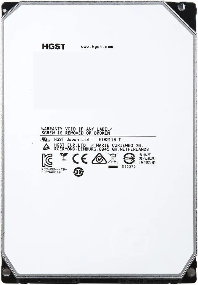 Alt view image 2 of 5 - HGST Ultrastar He6 HUS726060ALA640 (0F18335) 6TB 7200 RPM 64MB Cache SATA 6.0Gb/s 3.5" Internal Hard Drive Bare Drive