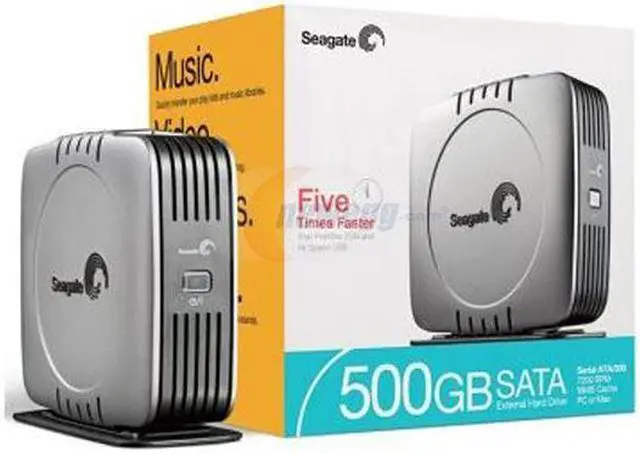Main image of Seagate 500GB eSATA 3.5" External Hard Drive ST3500601XS-RK
