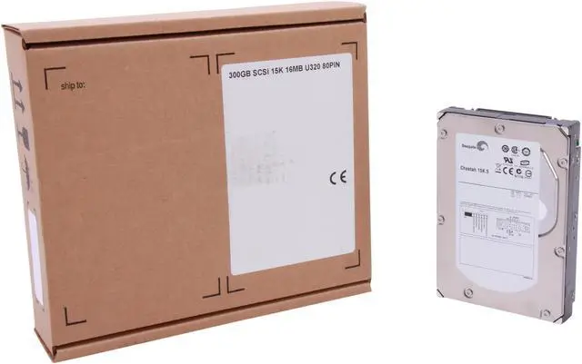 Alt view image 5 of 5 - Seagate Cheetah 15K.5 ST3300655LC 300GB 15000 RPM 16MB Cache SCSI Ultra320 80pin 3.5" Hard Drive Bare Drive