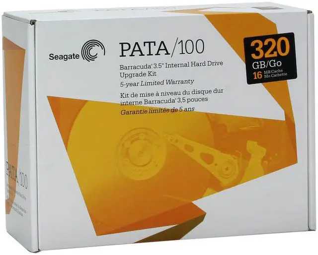 Alt view image 2 of 2 - Seagate ST303204N1A1A-RK 320GB 7200 RPM 16MB Cache IDE Ultra ATA100 / ATA-6 3.5" Hard Drive