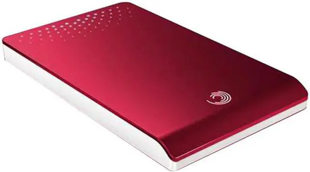 Main image of Seagate FreeAgent Go 320GB USB 2.0 2.5" External Hard Drive ST903203FDA2E1-RK Red