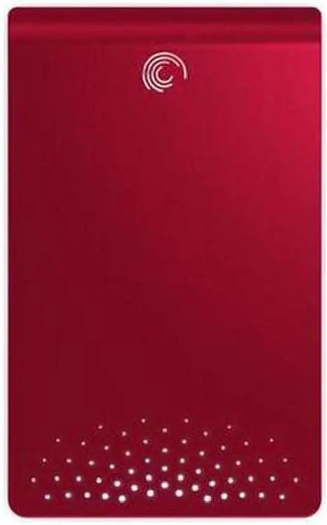 Alt view image 2 of 5 - Seagate FreeAgent Go 320GB USB 2.0 2.5" External Hard Drive ST903203FDA2E1-RK Red