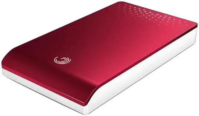 Alt view image 3 of 5 - Seagate FreeAgent Go 320GB USB 2.0 2.5" External Hard Drive ST903203FDA2E1-RK Red
