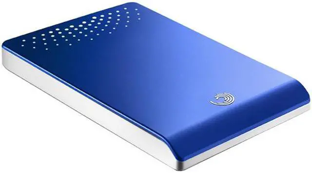 Alt view image 2 of 7 - Seagate FreeAgent Go 500GB USB 2.0 2.5" External Hard Drive ST905003FBA2E1-RK Royal Blue