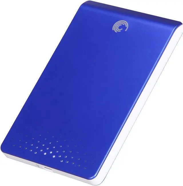 Alt view image 4 of 7 - Seagate FreeAgent Go 500GB USB 2.0 2.5" External Hard Drive ST905003FBA2E1-RK Royal Blue