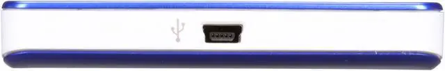 Alt view image 6 of 7 - Seagate FreeAgent Go 500GB USB 2.0 2.5" External Hard Drive ST905003FBA2E1-RK Royal Blue