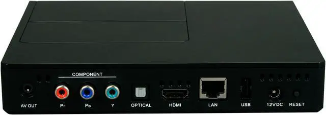Alt view image 4 of 5 - Seagate FreeAgent Theater+ USB 2.0 / Ethernet HD Media Player Only STCEA201-RK