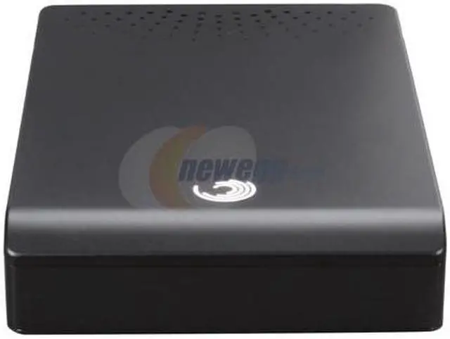 Alt view image 2 of 5 - Seagate FreeAgent Go 1TB USB 2.0 External Hard Drive ST910004FAA2E1-RK Tuxedo Black