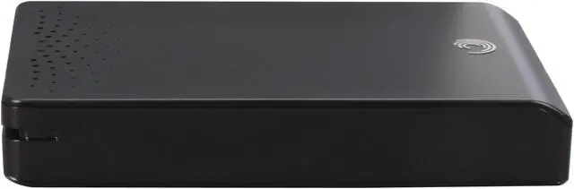 Alt view image 3 of 5 - Seagate FreeAgent Go 1TB USB 2.0 External Hard Drive ST910004FAA2E1-RK Tuxedo Black