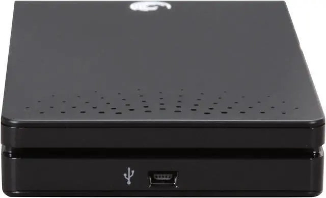 Alt view image 4 of 5 - Seagate FreeAgent Go 1TB USB 2.0 External Hard Drive ST910004FAA2E1-RK Tuxedo Black