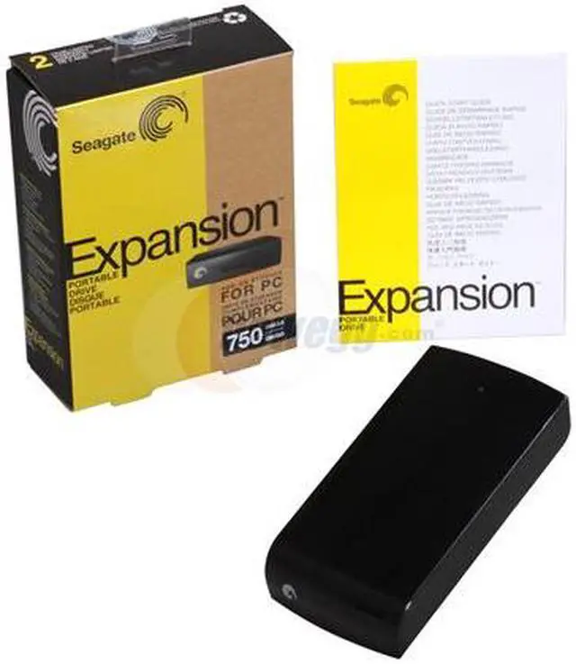 Alt view image 4 of 4 - Seagate Expansion 750GB USB 2.0 Portable Hard Drive
