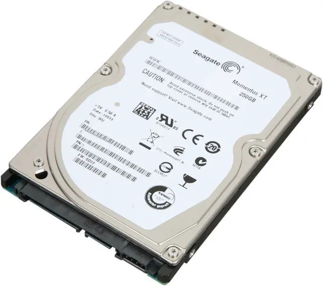 Main image of Seagate Momentus XT ST92505610AS 250GB 7200 RPM 32MB Cache SATA 3.0Gb/s with NCQ 2.5" Solid State Hybrid Drive Bare Drive