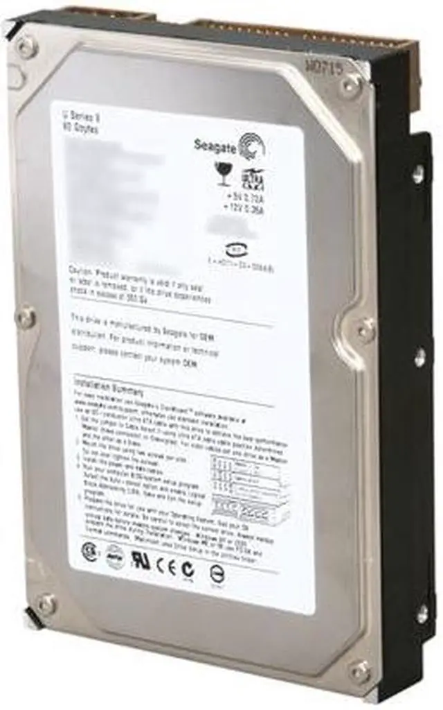 Main image of Seagate U Series 9 ST380012ACE 80GB 1MB Cache IDE Ultra ATA100 / ATA-6 3.5" Internal Hard Drive Bare Drive