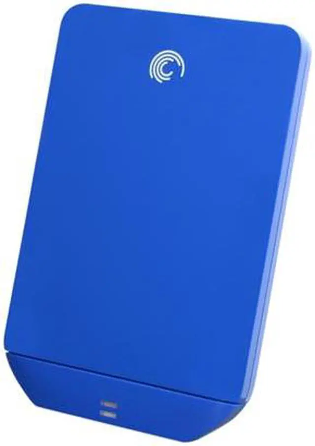 Main image of Seagate FreeAgent GoFlex 500GB USB 3.0 Ultra-Portable Hard Drive (Blue)