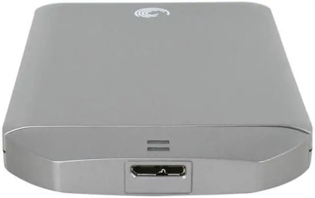 Alt view image 2 of 5 - Seagate FreeAgent GoFlex 500GB USB 3.0 Ultra-Portable Hard Drive (Silver)