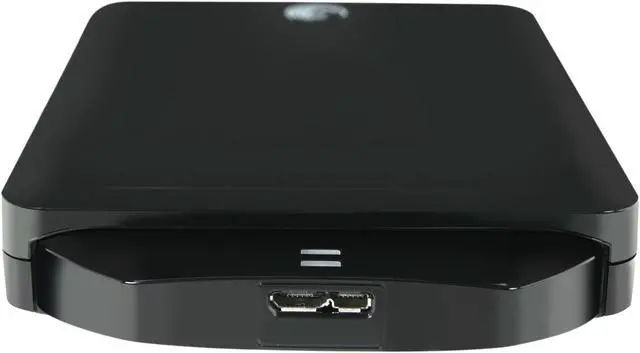 Alt view image 4 of 5 - Seagate FreeAgent GoFlex 1TB USB 3.0 Ultra-Portable Hard Drive (Black)
