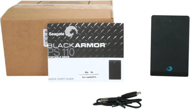 Alt view image 5 of 5 - Seagate Black Armor 500GB USB 2.0 2.5" External Hard Drive ST905003BPA1E1-RK