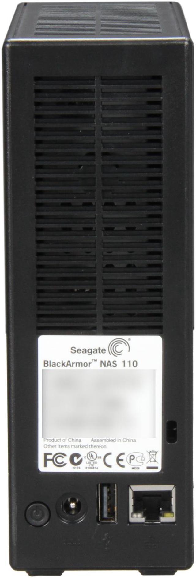 Alt view image 4 of 5 - Seagate STAW3000100 3TB BlackArmor NAS 110 Network Storage