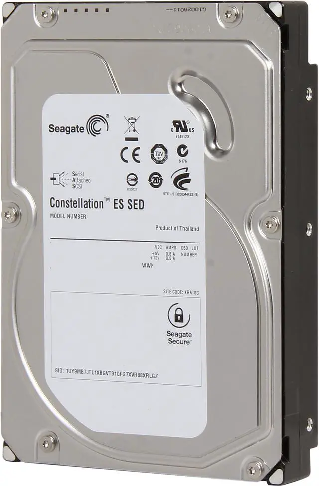 Main image of Seagate ST31000425SS 1TB 7200 RPM 16MB Cache SAS 6Gb/s 3.5" Internal Hard Drive Bare Drive