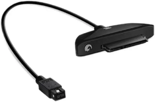 Alt view image 3 of 3 - Seagate FreeAgent GoFlex 1TB USB 2.0 2.5" Ultra-portable Hard Drive w / STAE102 FreeAgent GoFlex Cable - FireWire 800 STAA1000100-FWBD Black