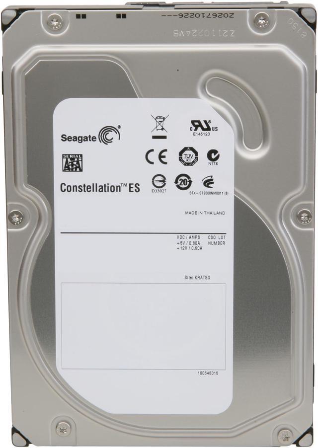 Alt view image 2 of 4 - Seagate Constellation ES ST1000NM0011 1TB 7200 RPM 64MB Cache SATA 6.0Gb/s 3.5" Enterprise Hard Drive Bare Drive