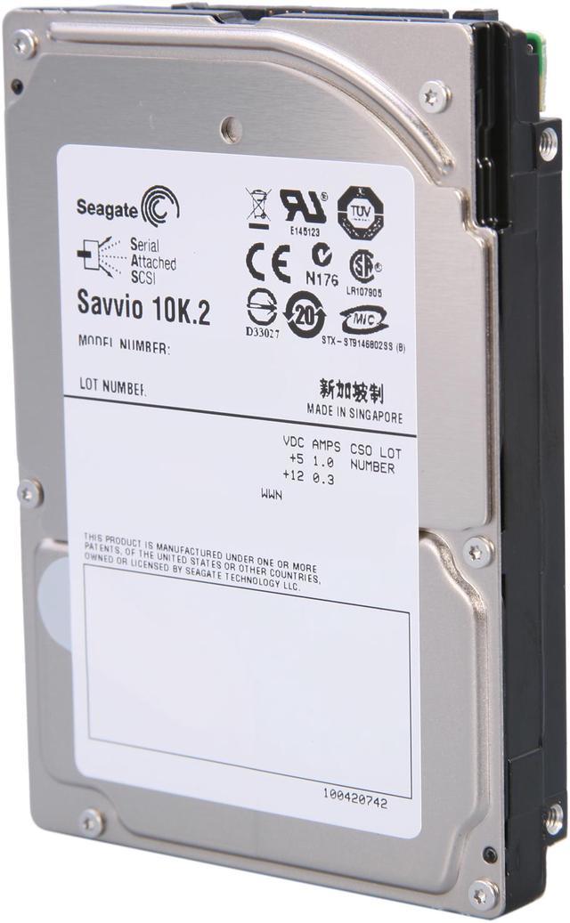 Seagate Savvio 10K.2 ST973402SS 73GB 10000 RPM 16MB Cache SAS 3Gb/s 2.5