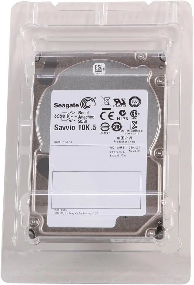 Alt view image 5 of 5 - Seagate Savvio 10K.5 ST9300605SS 300GB 10000 RPM 64MB Cache SAS 6Gb/s 2.5" Internal Enterprise Hard Drive Bare Drive
