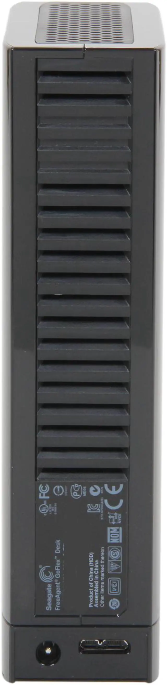 Alt view image 4 of 5 - Seagate FreeAgent GoFlex Desk 3TB USB 3.0 Desktop External Hard Drive