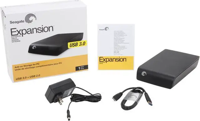 Alt view image 6 of 6 - Seagate Expansion 1TB USB 3.0 Desktop External Hard Drive