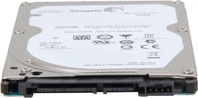 Alt view image 3 of 4 - Seagate Momentus Thin ST320LT020 320GB 5400 RPM 16MB Cache SATA 3.0Gb/s 2.5" Internal Notebook Hard Drive