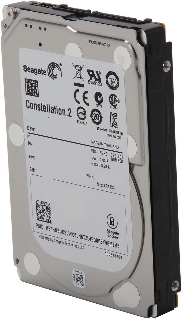 Main image of Seagate Constellation.2 ST91000641NS 1TB 7200 RPM 64MB Cache SATA 6.0Gb/s 2.5" Internal Enterprise Hard Drive Bare Drive