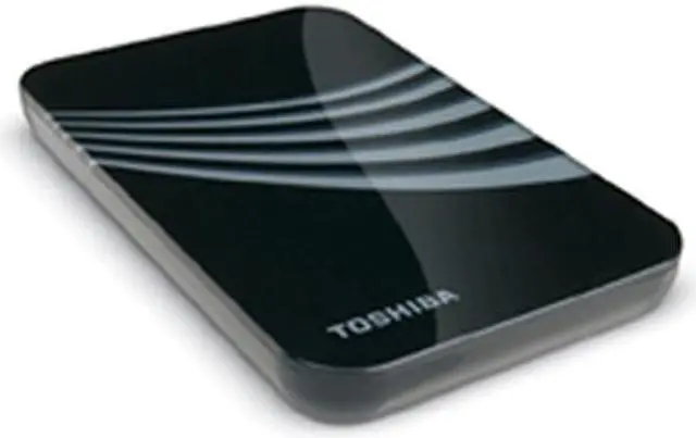 Alt view image 3 of 4 - TOSHIBA 320GB Black with blue flower pattern External Hard Drive 3 Year Manufacturer Warranty HDDR320E03X