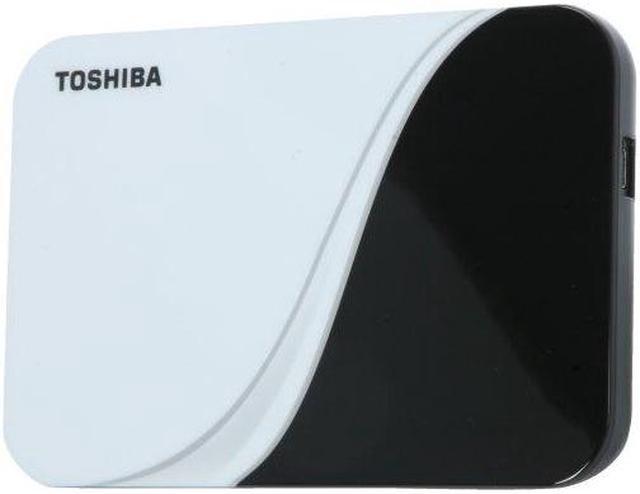 TOSHIBA 320GB Vivid White Portable External Hard Drive 3 Year