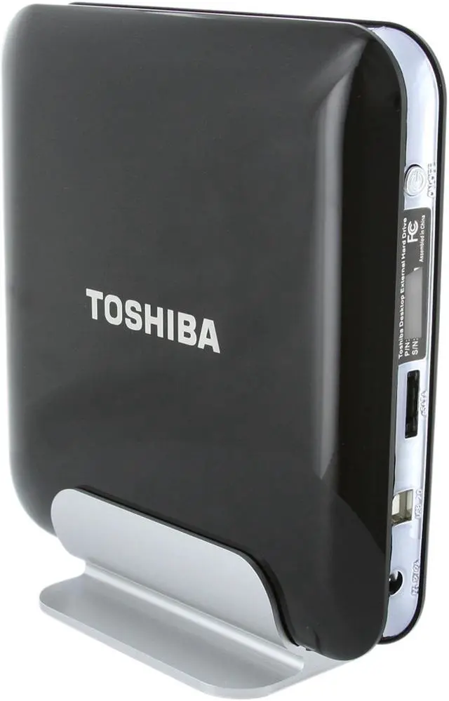 Alt view image 3 of 10 - TOSHIBA 1TB Black External Hard Drive 1 year Manufacturer Warranty PH3100U-1EXB