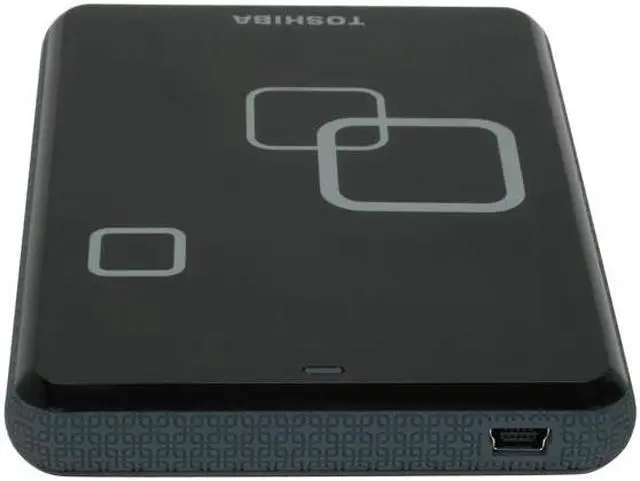 Alt view image 2 of 3 - TOSHIBA Canvio 320GB USB 2.0 2.5" Portable External Hard Drive E05A032CAU2XK Raven Black