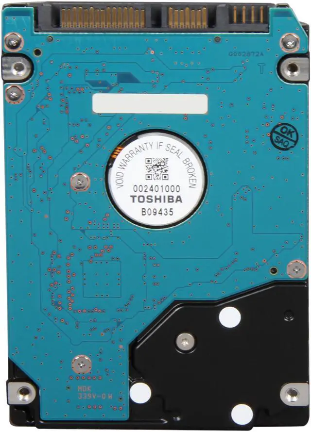 Alt view image 4 of 4 - TOSHIBA MK6461GSYN 640GB 7200 RPM 16MB Cache SATA 3.0Gb/s 2.5" Internal Notebook Hard Drive Bare Drive