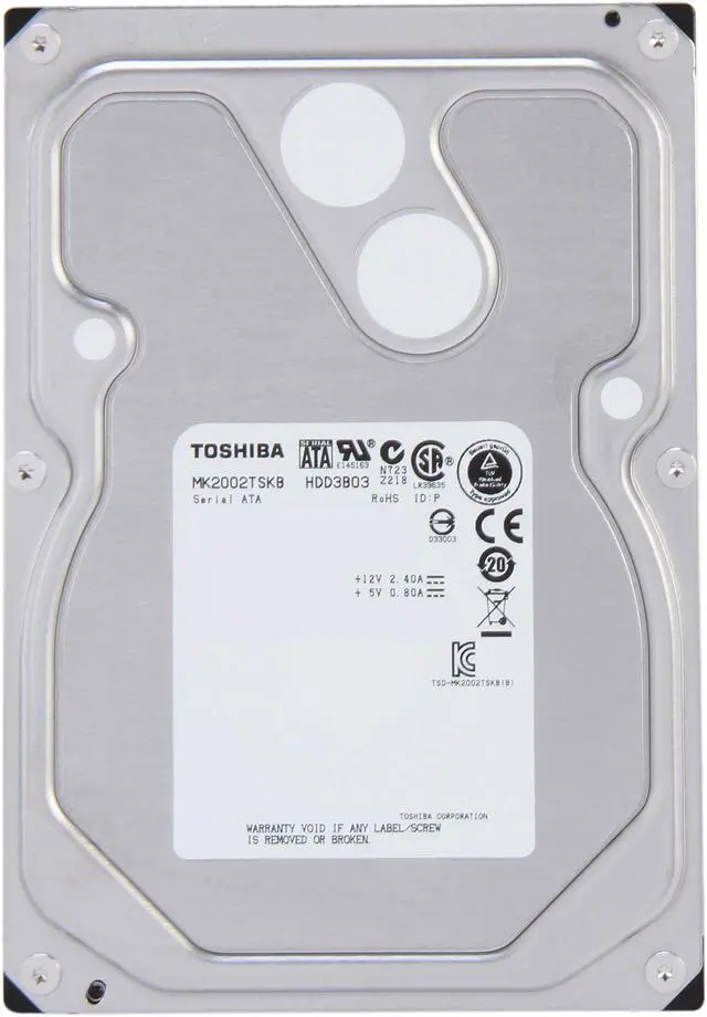TOSHIBA MKxx02TSKB Series MK2002TSKB 2TB 7200 RPM 64MB Cache