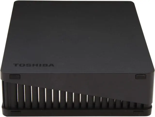 Alt view image 2 of 6 - TOSHIBA Canvio Desk 1TB USB 3.0 3.5" Desktop External Hard Drive HDWC110XK3J1 Black