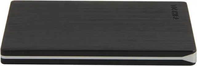 Alt view image 3 of 6 - TOSHIBA 500GB Canvio Slim Portable Hard Drive USB 3.0 Model HDTD105XK3D1 Black
