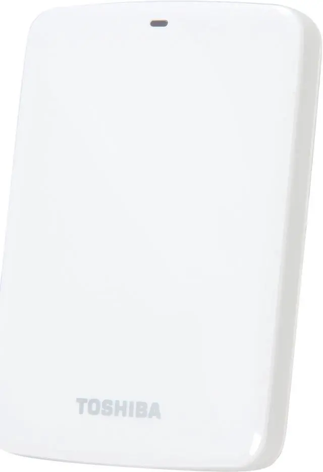 Alt view image 9 of 14 - TOSHIBA 750GB Canvio Connect External Hard Drive USB 3.0 Model HDTC707XW3A1 White